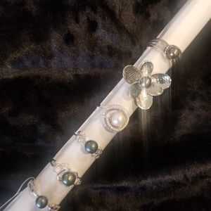 Vantel Pearls Rings Bundle,  size 9